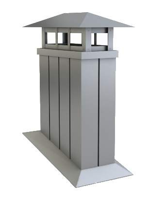 Дымники и коробы для труб